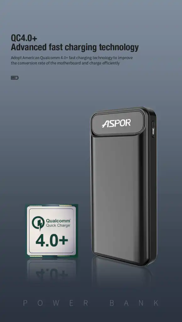 Aspor 20000mAh Power Bank A396 with 22.5W PD Charging: Buy Aspor 20000mAh Power Bank A396 in Sri Lanka | ido.lk