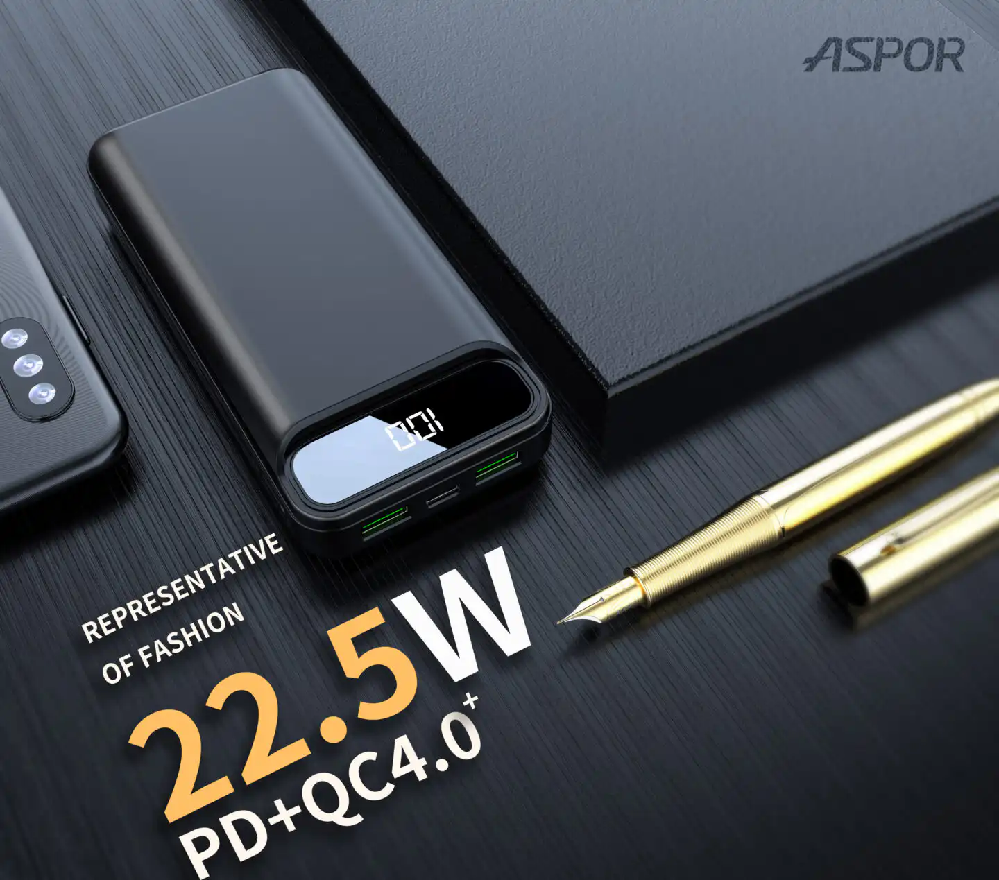 Aspor 20000mAh Power Bank A396 with 22.5W PD Charging: Buy Aspor 20000mAh Power Bank A396 in Sri Lanka | ido.lk