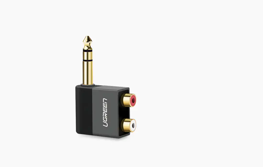 Ugreen 6.35mm Stereo Male To 2RCA Female Audio Converter: Buy Ugreen 6.35mm Stereo Male To 2RCA Female Audio Converter in Sri lanka | ido.lk