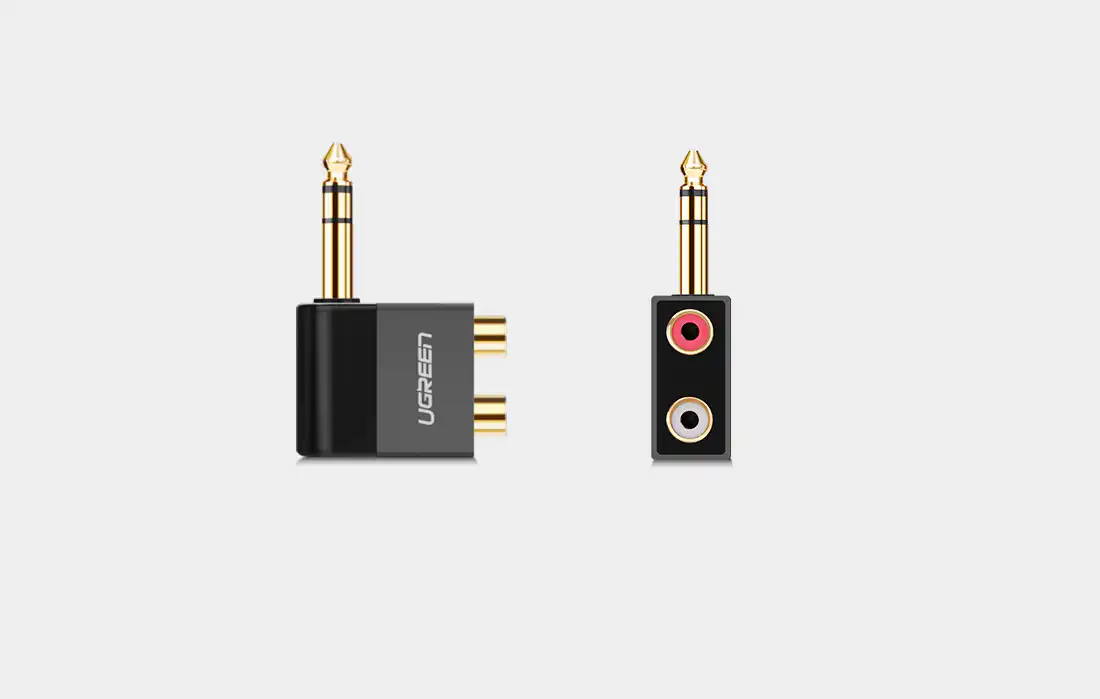 Ugreen 6.35mm Stereo Male To 2RCA Female Audio Converter: Buy Ugreen 6.35mm Stereo Male To 2RCA Female Audio Converter in Sri lanka | ido.lk