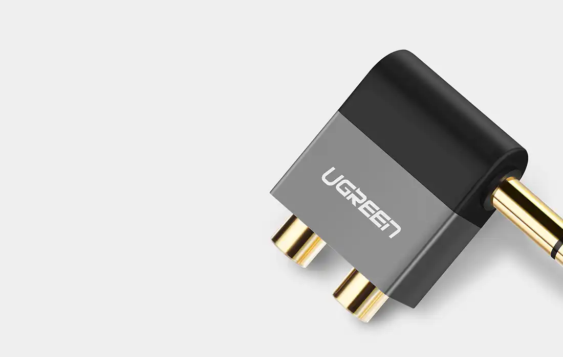 Ugreen 6.35mm Stereo Male To 2RCA Female Audio Converter: Buy Ugreen 6.35mm Stereo Male To 2RCA Female Audio Converter in Sri lanka | ido.lk