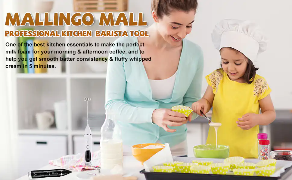 Rechargeable Handheld Milk Frother Stainless Steel Electric Whisk: Buy Rechargeable Handheld Milk Frother in Sri Lanka | ido.lk 