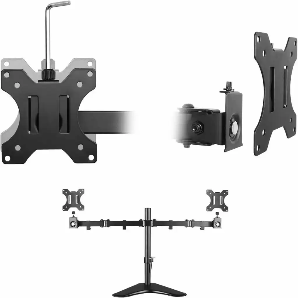 Dual Monitor Desk Stand Mount 14inch - 30inch: Buy Dual Monitor Desk Stand Mount 14inch - 30inch in Sri Lanka | ido.lk