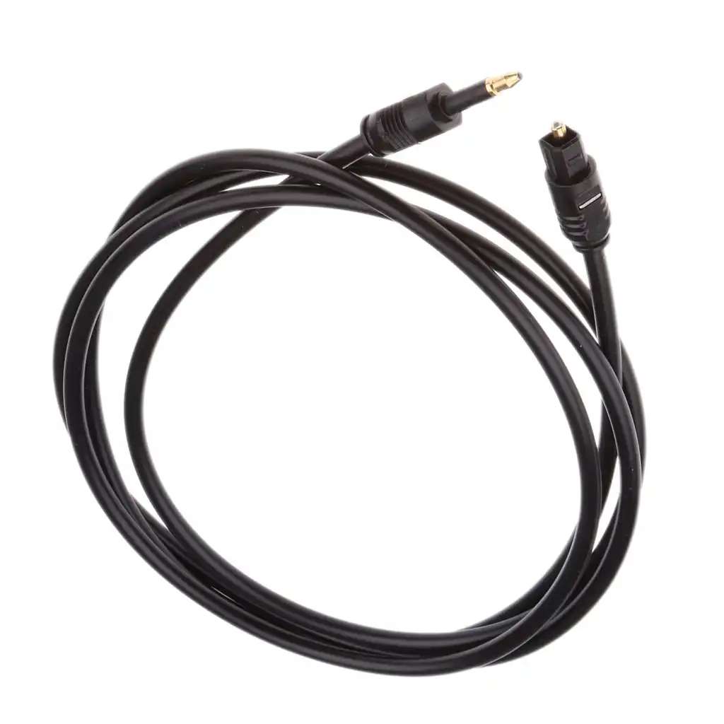 Mini 3.5mm Digital Optical Cable: 1.5M 3.5mm Digital OD 4.0 Optical Audio Cable Wire Toslink Optical Audio | ido.lk