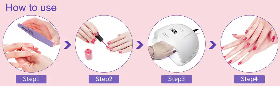 Gel Polish LED Nail Dryer Light Professional UV Nail Lamp: Gel Polish LED Nail Dryer in Sri Lanka | ido.lk