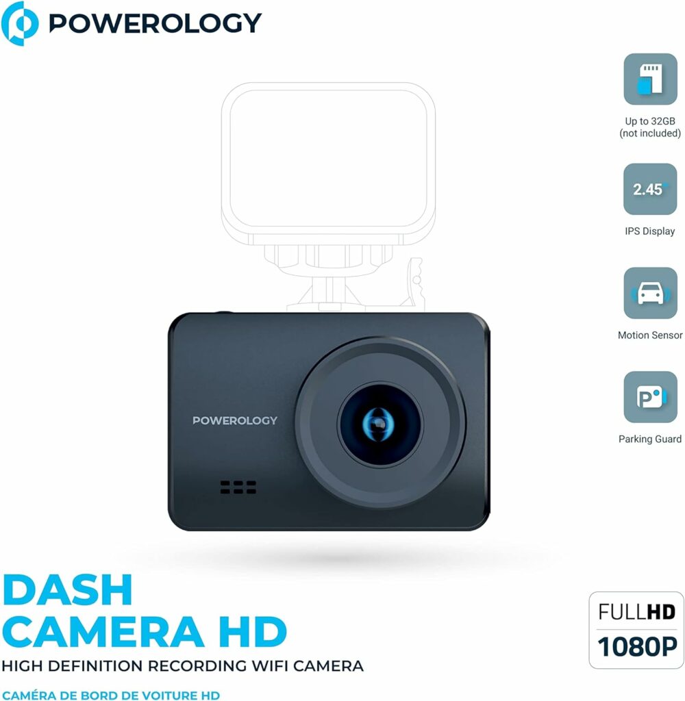 Powerology Car Dash Camera HD: Buy Powerology Car Dash Camera HD in Sri Lanka | ido.lk
