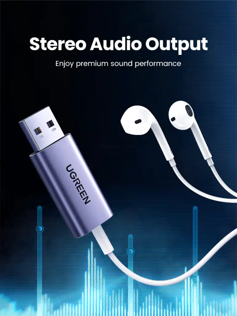 UGREEN USB to 3.5mm Jack External Sound Card: Buy UGREEN USB to 3.5mm Jack External Sound Card in Sri Lanka | ido.lk