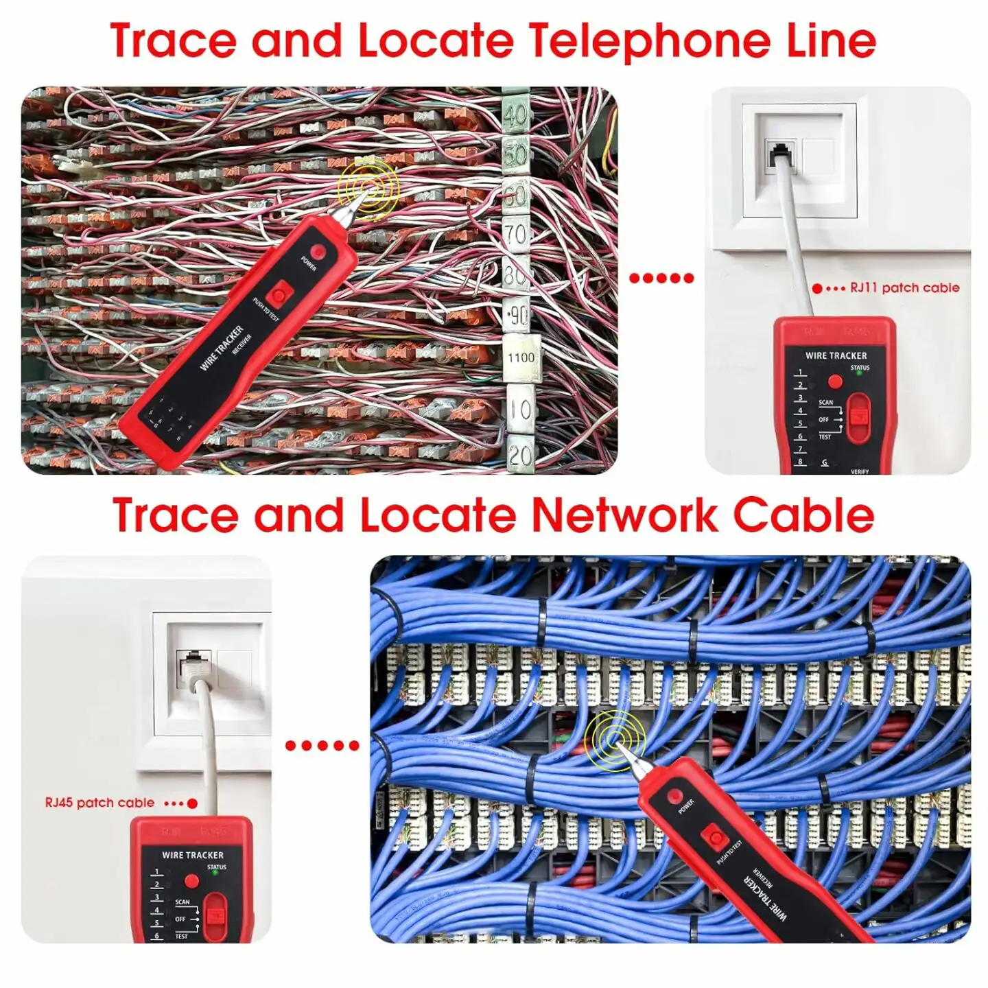 Wire Tracker Cable Tester Multipurpose Lines Testing Device: Buy Wire Tracker Cable Tester Sri Lanka | ido.lk