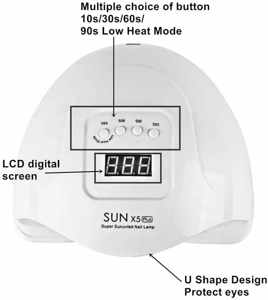 Gel Polish LED Nail Dryer Light Professional UV Nail Lamp: Gel Polish LED Nail Dryer in Sri Lanka | ido.lk