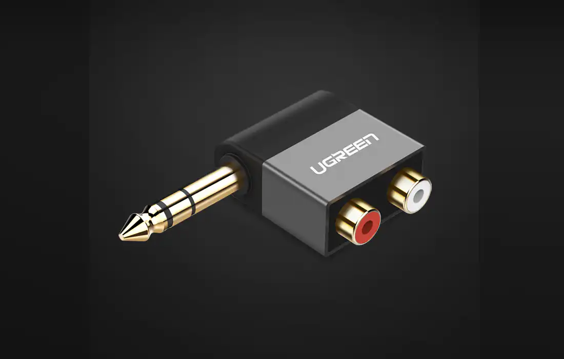 Ugreen 6.35mm Stereo Male To 2RCA Female Audio Converter: Buy Ugreen 6.35mm Stereo Male To 2RCA Female Audio Converter in Sri lanka | ido.lk