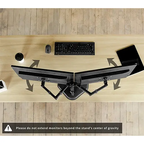 Dual Monitor Desk Stand Mount 14inch - 30inch: Buy Dual Monitor Desk Stand Mount 14inch - 30inch in Sri Lanka | ido.lk