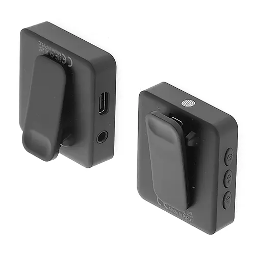 SX31 Wireless Dual Microphone for iPhone Type C Devices and 3.5mm