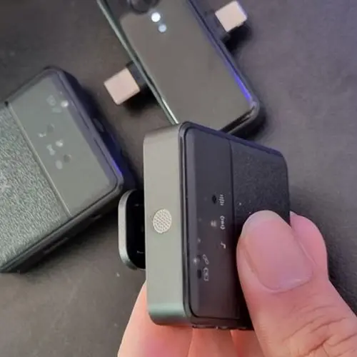 SX31 Wireless Dual Microphone for iPhone Type C Devices and 3.5mm