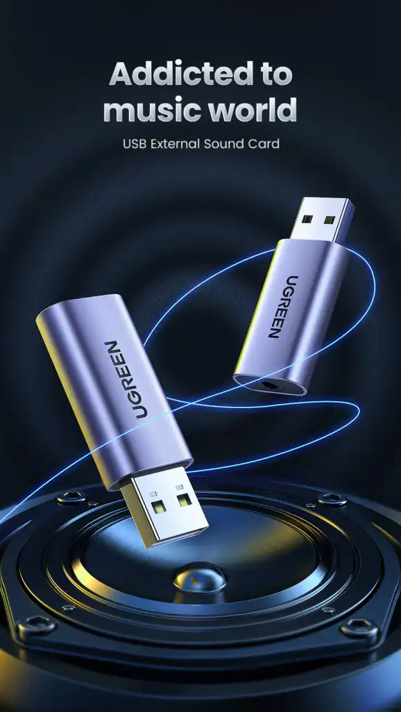 UGREEN USB to 3.5mm Jack External Sound Card: Buy UGREEN USB to 3.5mm Jack External Sound Card in Sri Lanka | ido.lk