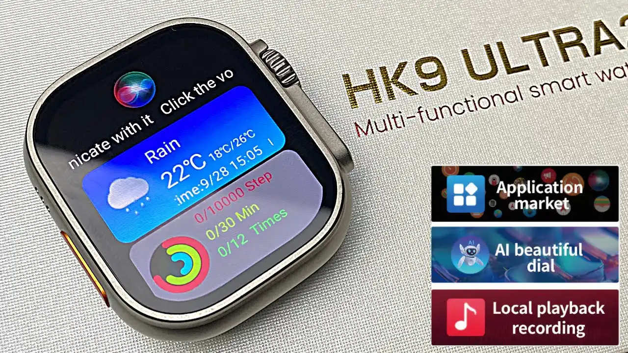 HK9 Ultra 2 AMOLED Smartwatch with ChatGPT: Buy HK9 Ultra 2 AMOLED Smartwatch in Sri Lanka | ido.lk