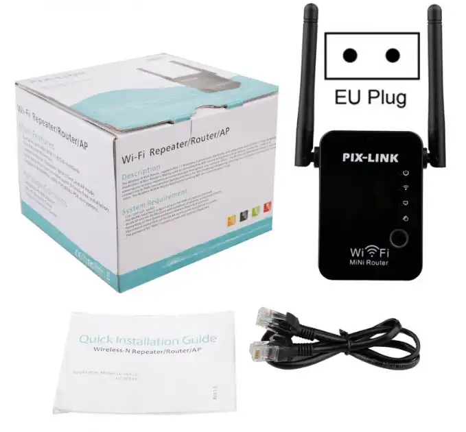 PIX-LINK-WR17 WiFi Repeater Range Extender: Buy PIX-LINK-WR17 WiFi Repeater Range Extender in Sri Lanka | ido.lk