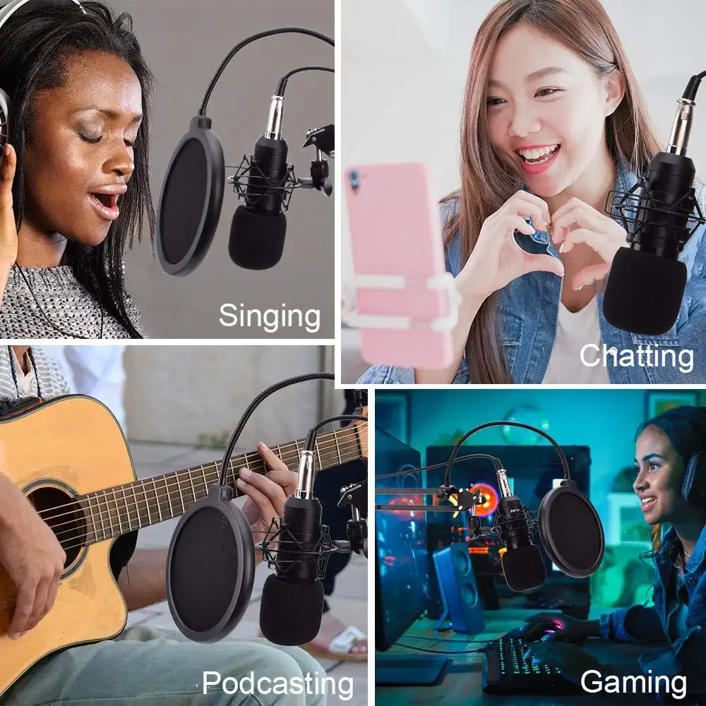 Professional Recording Condenser Microphone: Buy Professional Recording Condenser Microphone in Sri Lanka | ido.lk