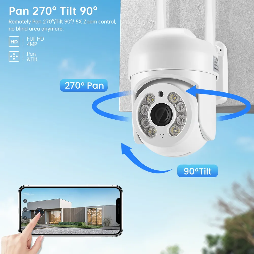 2MP WiFi IP PTZ Camera CCTV Surveillance Security Camera: Buy 2MP WiFi IP PTZ Camera in Sri Lanka | ido.lk