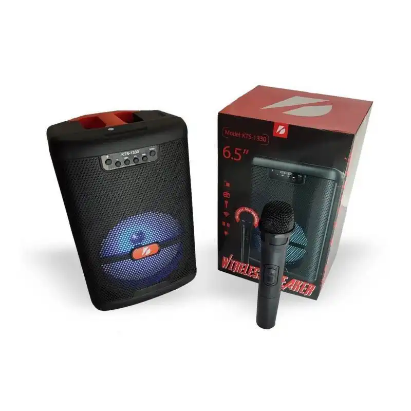 KTS 1330 Portable Bluetooth Speaker with Wireless Mic in Sri Lanka | ido.lk