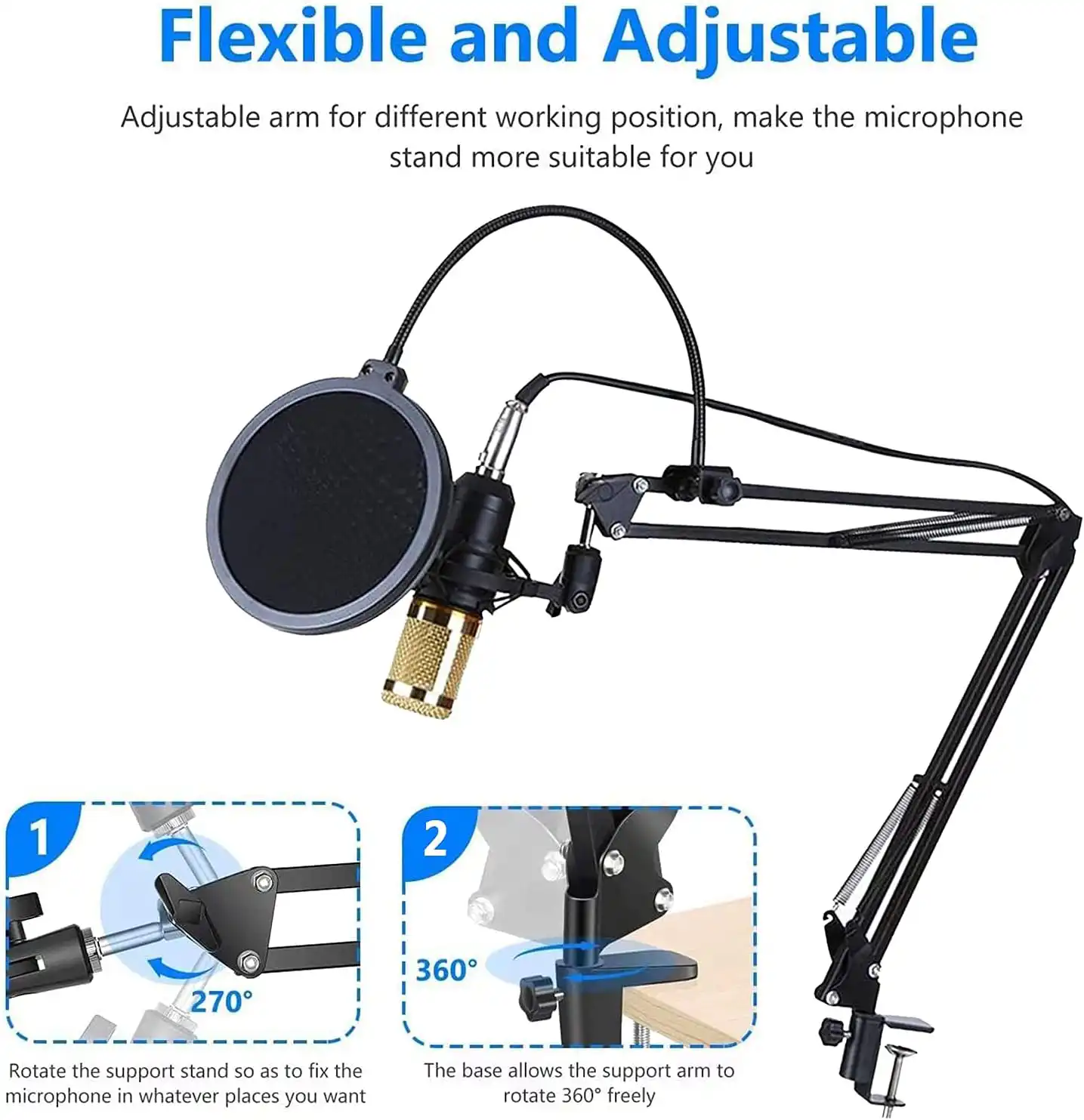 Professional Condenser Microphone with V8 Soundcard in Sri Lanka | ido.lk
