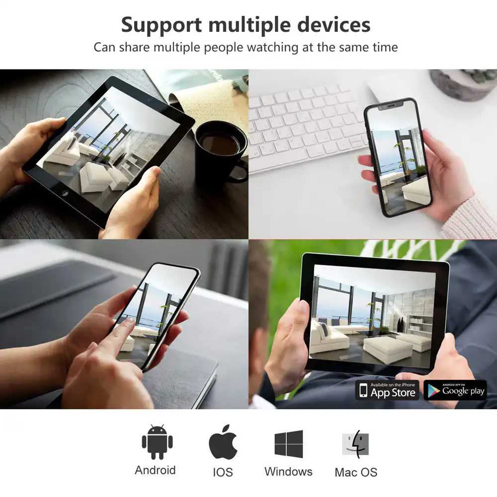 Panoramic View VR WiFi Camera V380 Pro 360 Degree CCTV in Sri Lanka | ido.lk