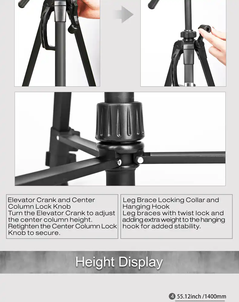 Professional Camera Tripod Stand 3520 in Sri Lanka | ido.lk