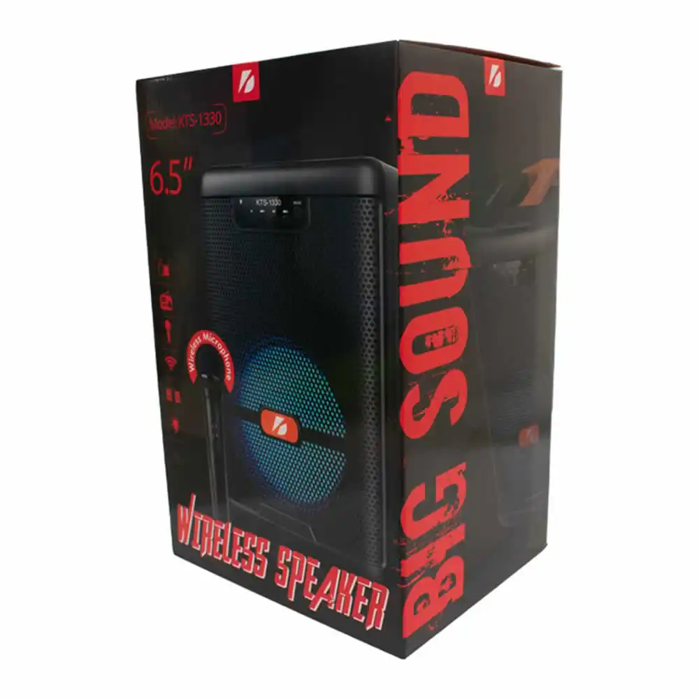 KTS 1330 Portable Bluetooth Speaker with Wireless Mic in Sri Lanka | ido.lk