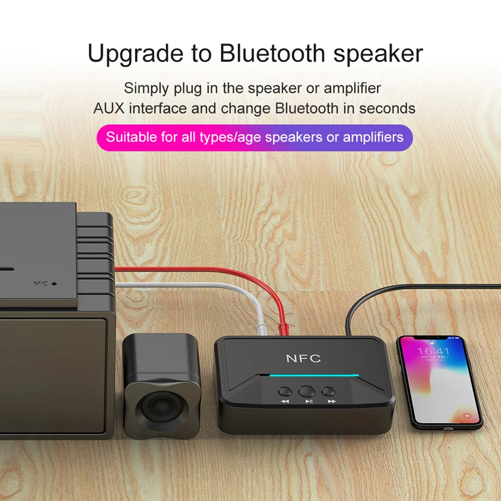 Bluetooth Audio Wireless Receiver NFC BT200 in Sri Lanka | ido.lk