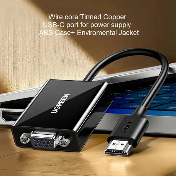 Ugreen HDMI to VGA Converter Adapter in Sri Lanka | ido.lk