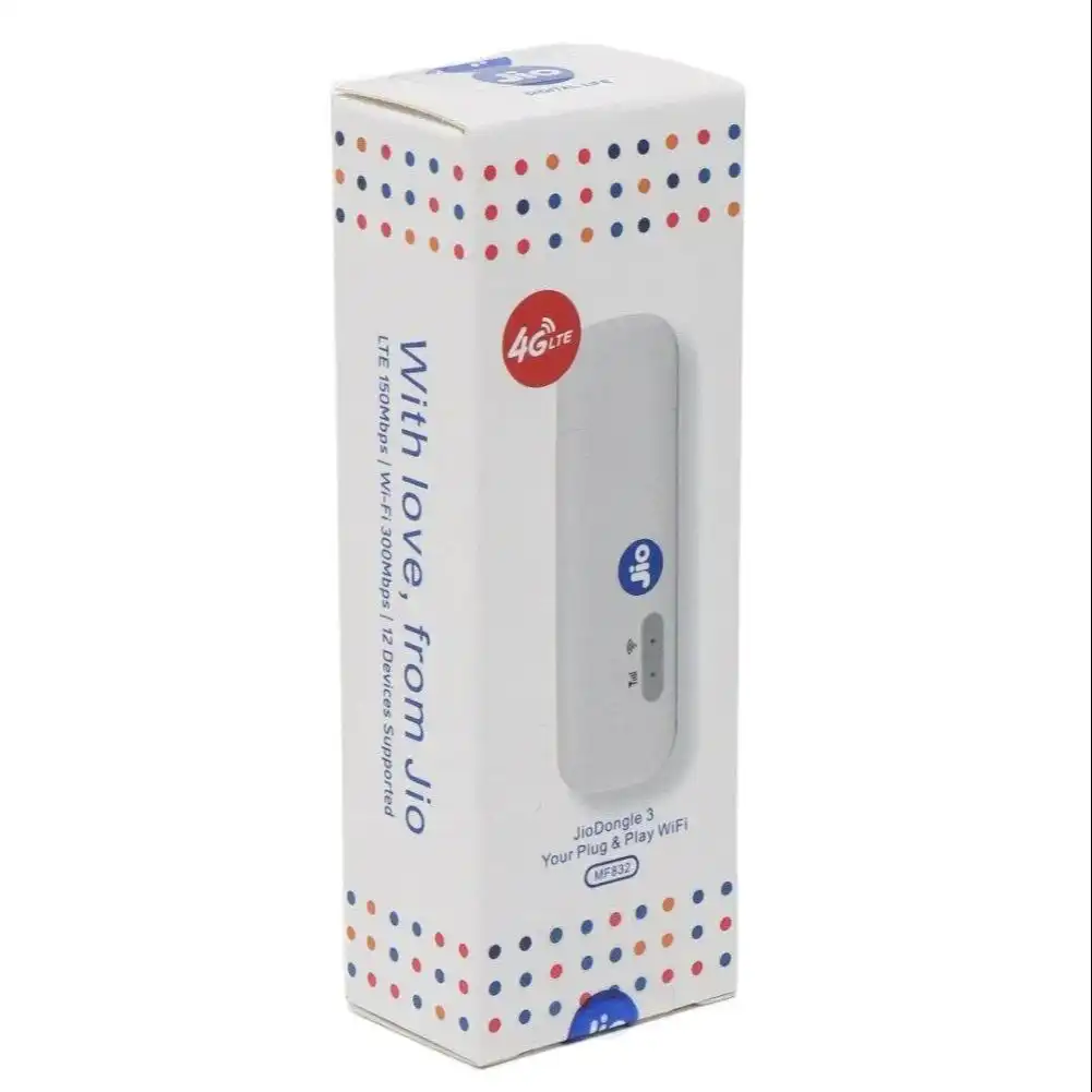 Jio USB 4G LTE WiFi Dongle 3 Mobile Router 4G Wingle in Sri Lanka | ido.lk