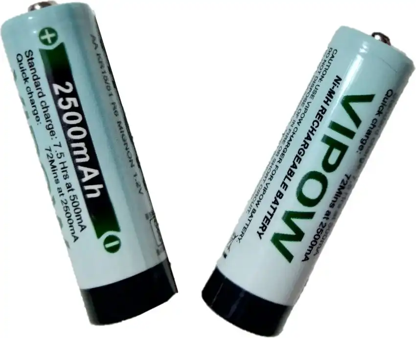 AA Rechargeable NI-CD Batteries VIPOW ACCU 2500mAh in Sri Lanka | ido.lk