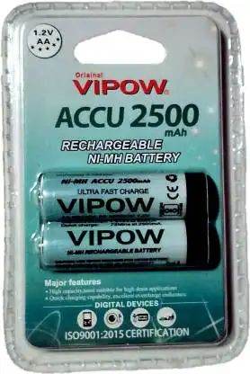 AA Rechargeable NI-CD Batteries VIPOW ACCU 2500mAh in Sri Lanka | ido.lk