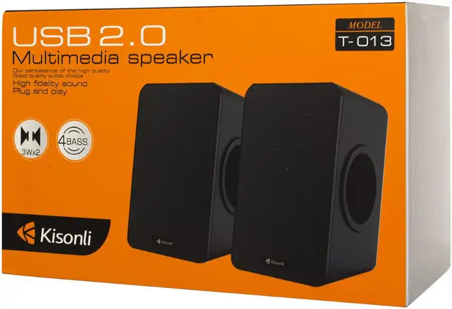 USB 2.0 Multimedia Speaker Kisonli T-013 For PC & Laptop in Sri Lanka | ido.lk