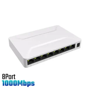 8 Port 1000Mbps Network Switch Gigabit Ethernet Splitter@ido.lk