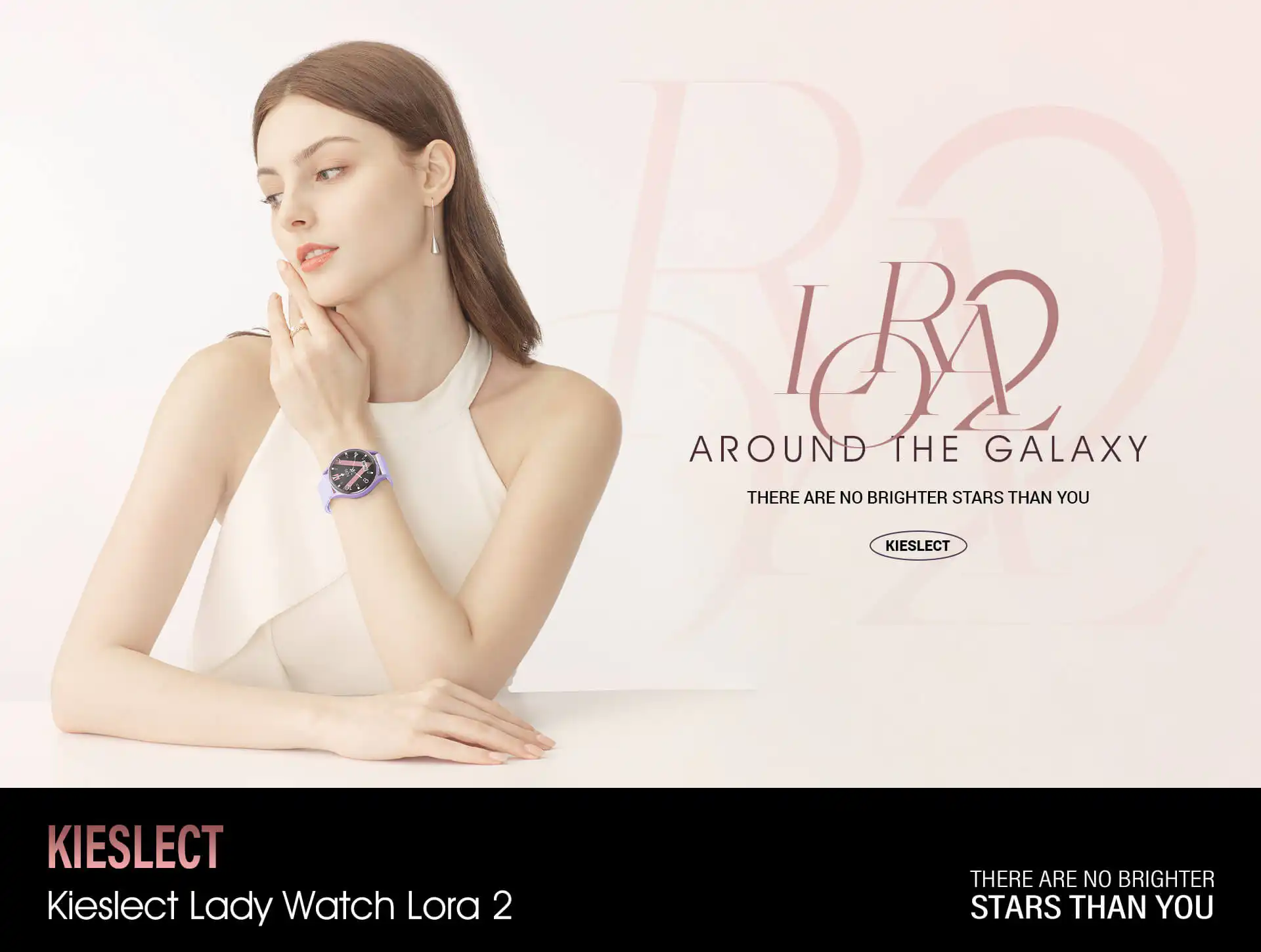 Kieslect LORA 2 Ladies Smart Watch Gold in Sri Lanka | ido.lk