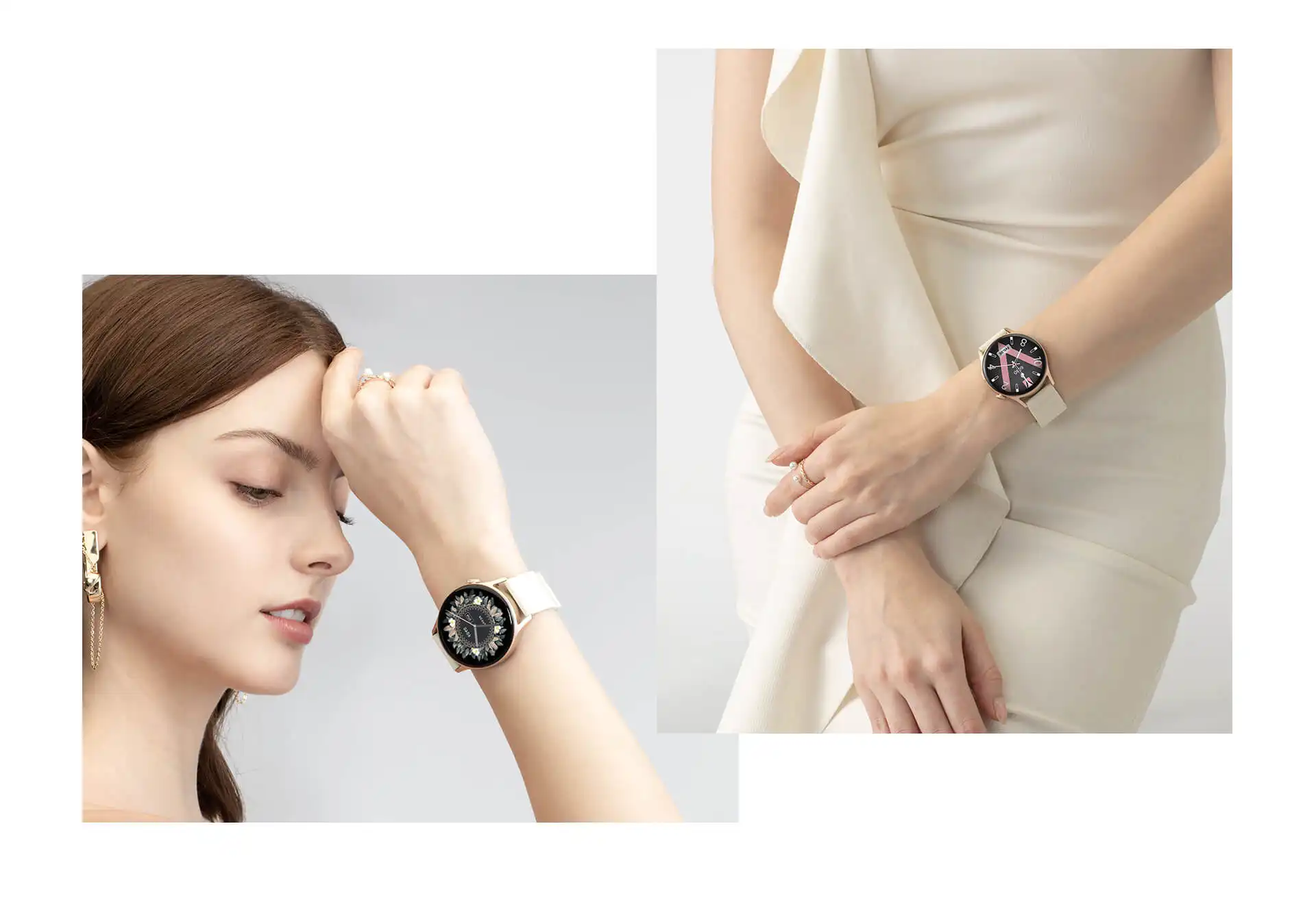 Kieslect LORA 2 Ladies Smart Watch Gold in Sri Lanka | ido.lk