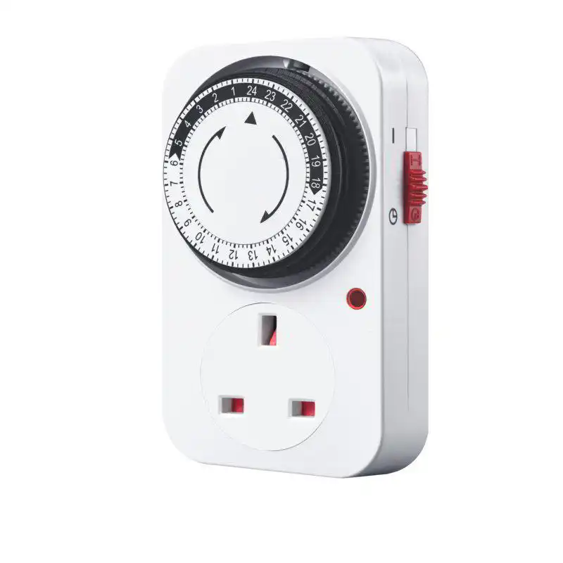 24 Hours Plug in Timer UK 3 Pin Power Socket