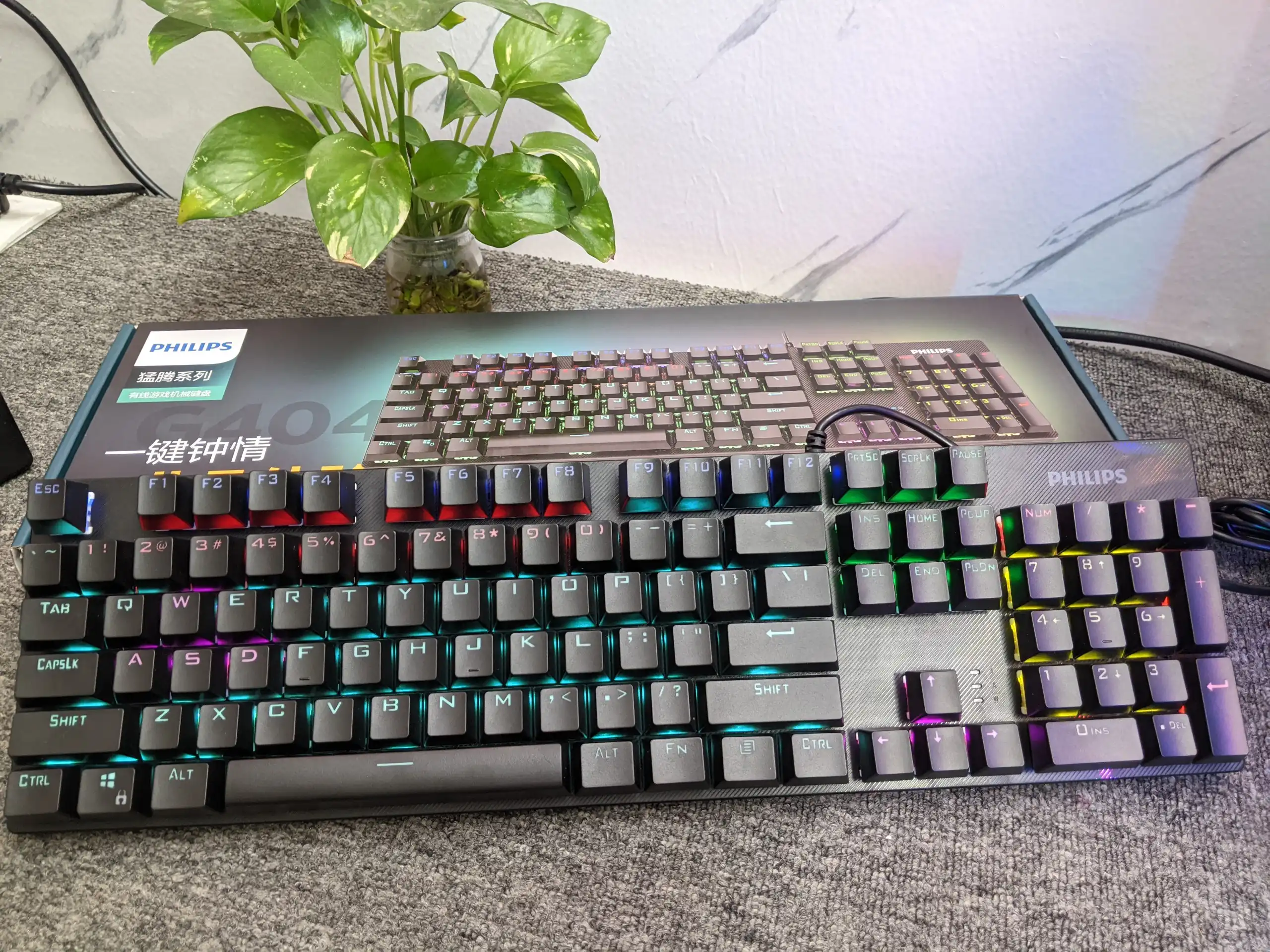 Philips RGB Mechanical Gaming Keyboard in Sri Lanka | ido.lk