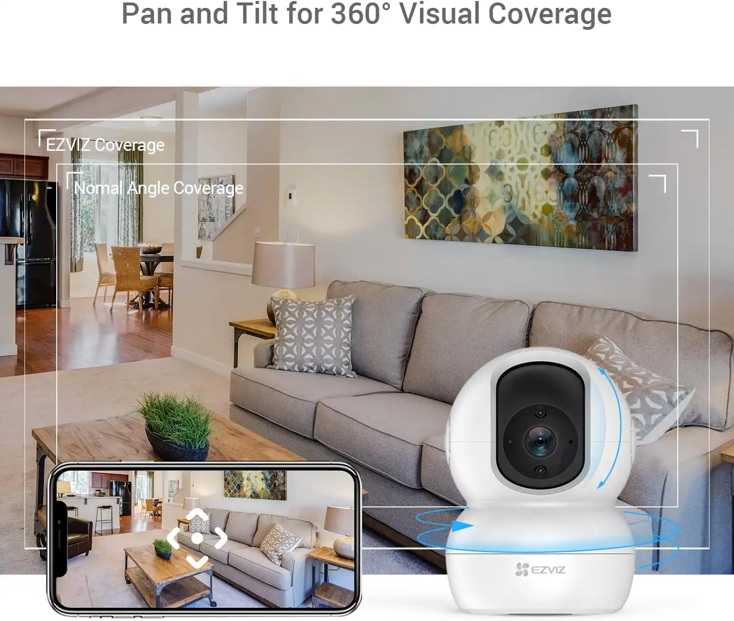  EZVIZ Smart Home Security WiFi Camera TY2 FHD 1080P Sri Lanka | ido.lk