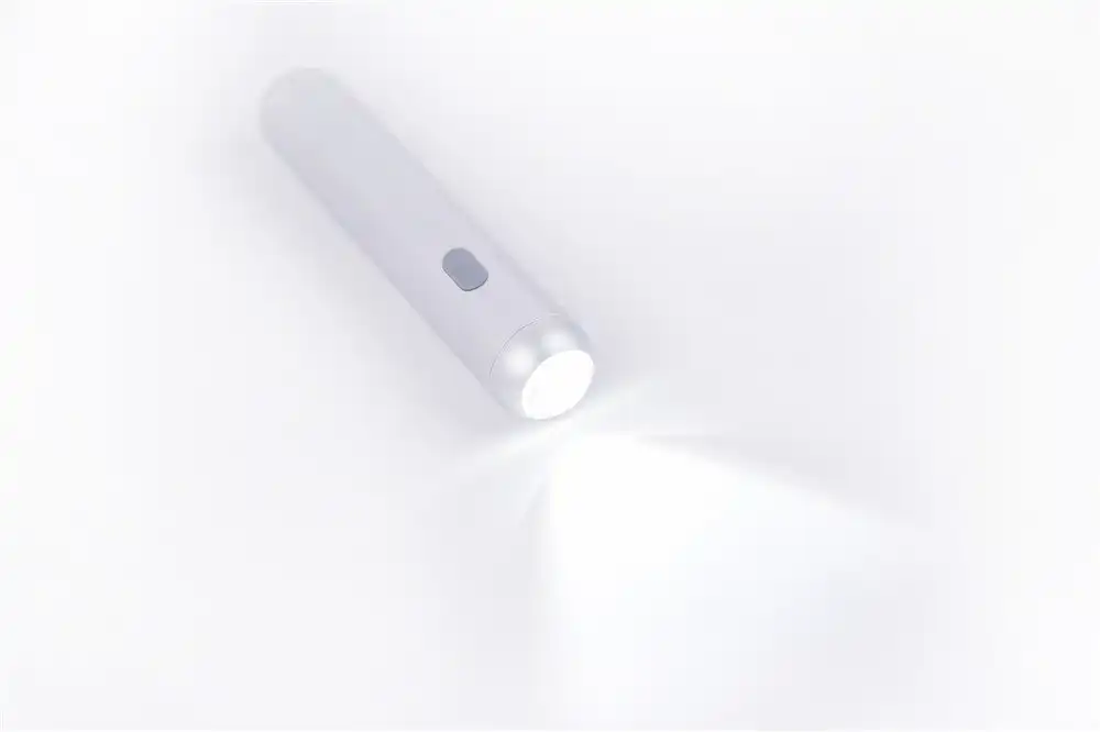 Allocacoc Aluminium LED Rechargeable Flashlight with Adjustable Brightness  (Cream White Cold Light) : ido.lk Sri Lanka : Lighting