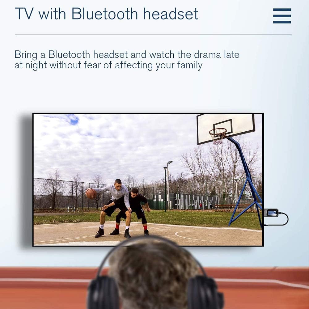 Visible Bluetooth Receiver Transmitter Adapter with Display in Sri Lanka | ido.lk