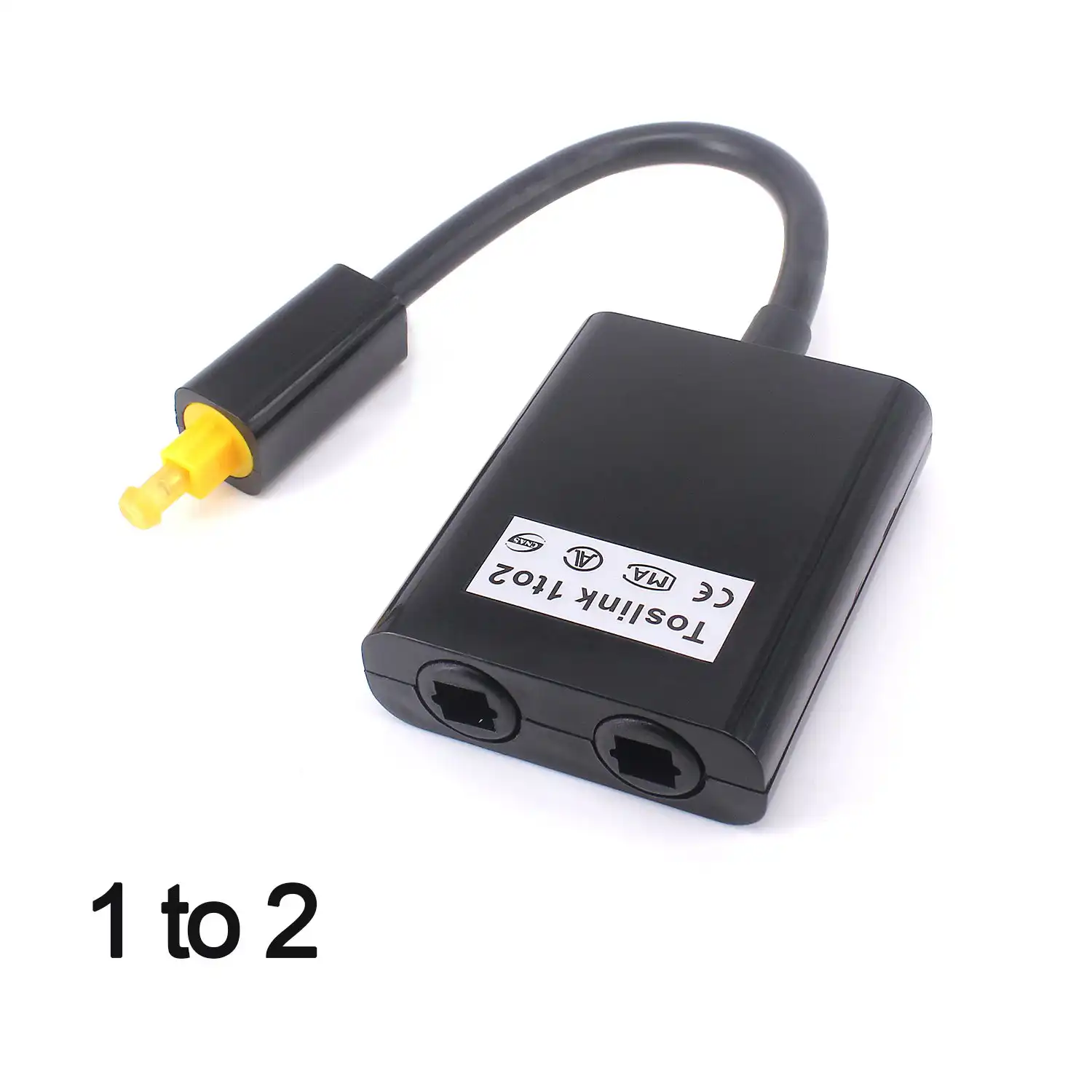 Fiber Digital Optical Audio Splitter 1 In 2 Output in Sri Lanka | ido.lk