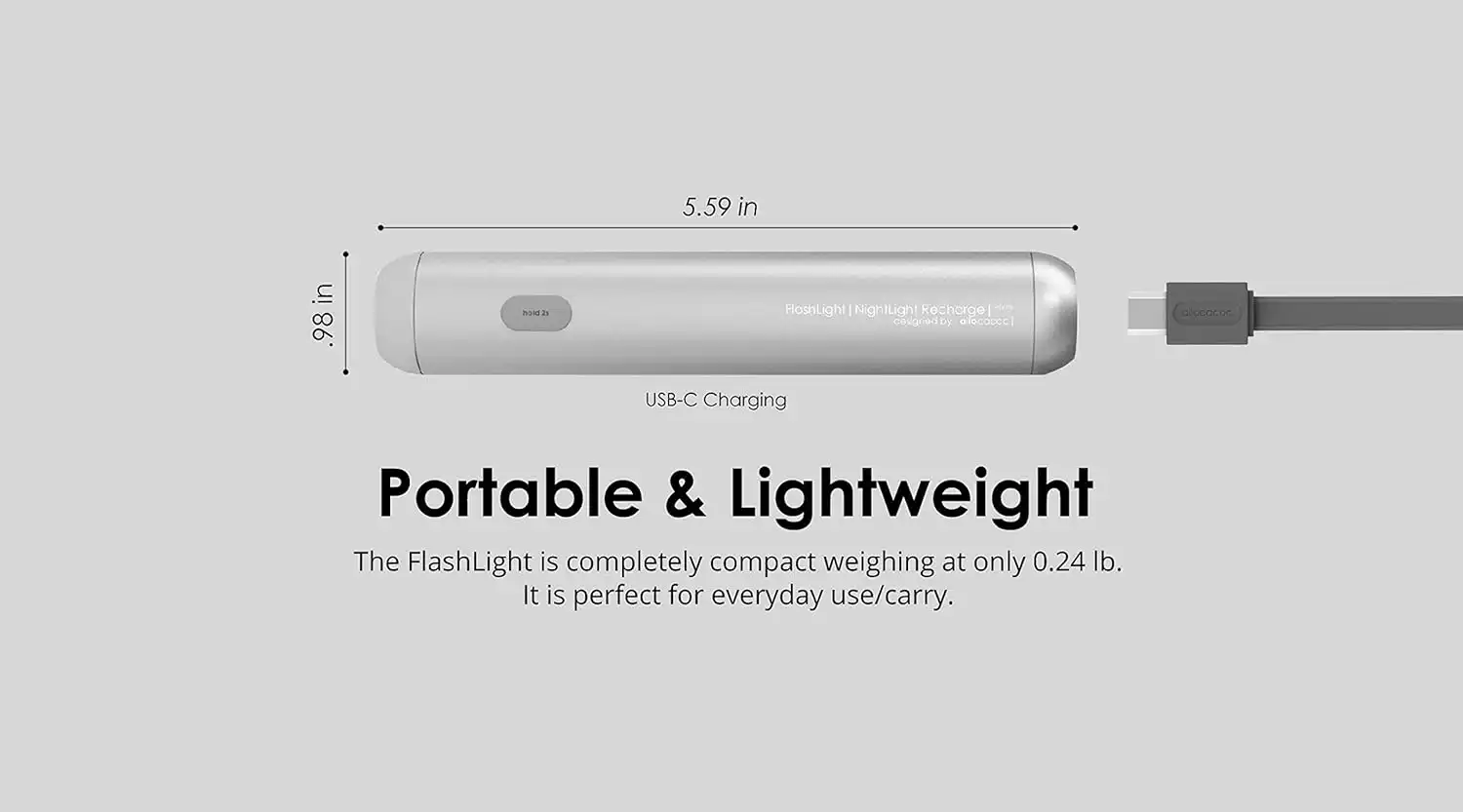 Rechargeable Clamp Reading Light Allocacoc Flashlight Clip in Sri Lanka | ido.lk