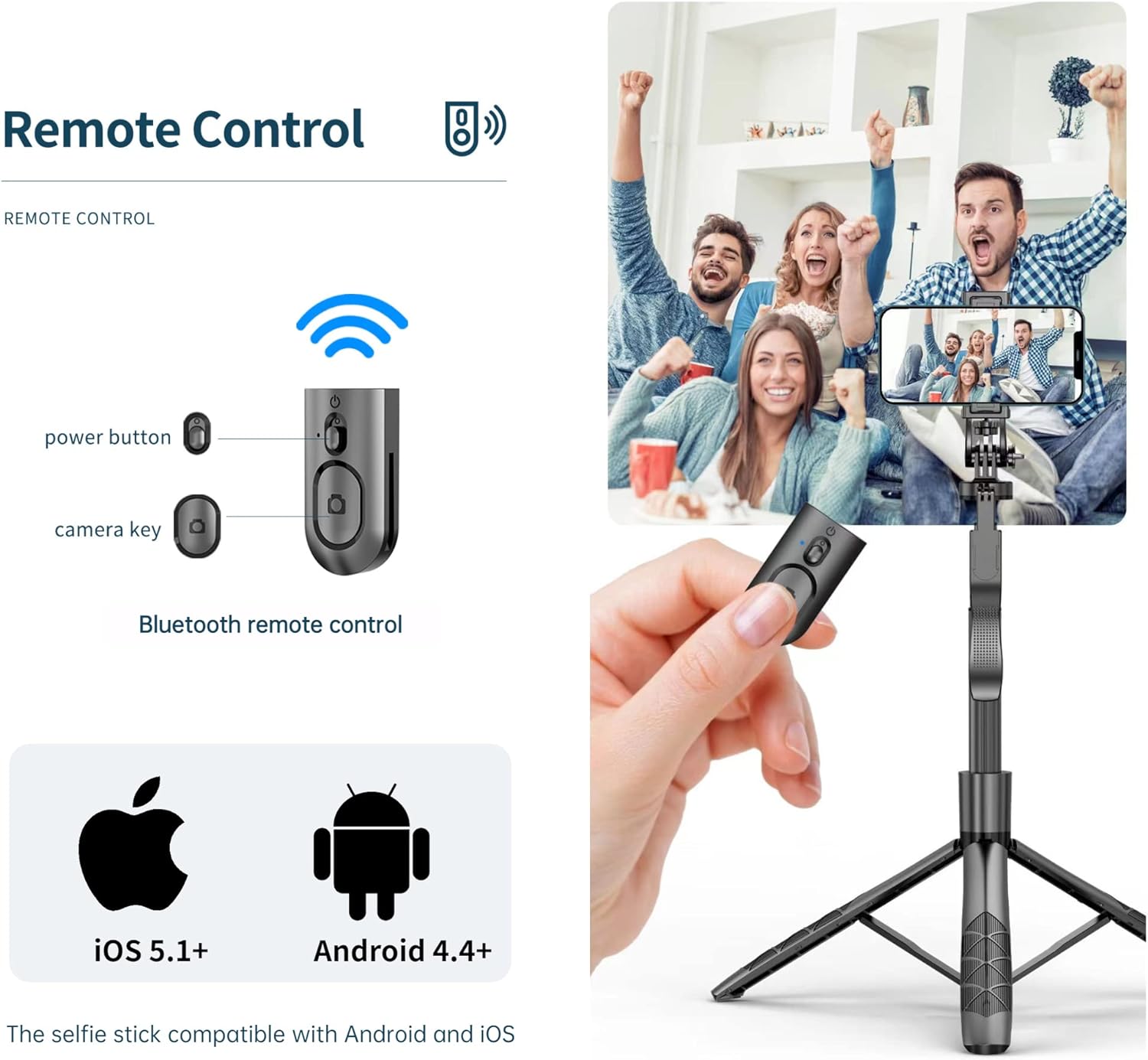 Buy WIWU Krinl Tripod Selfie Stick SE005 Best Price in Sri Lanka | ido.lk