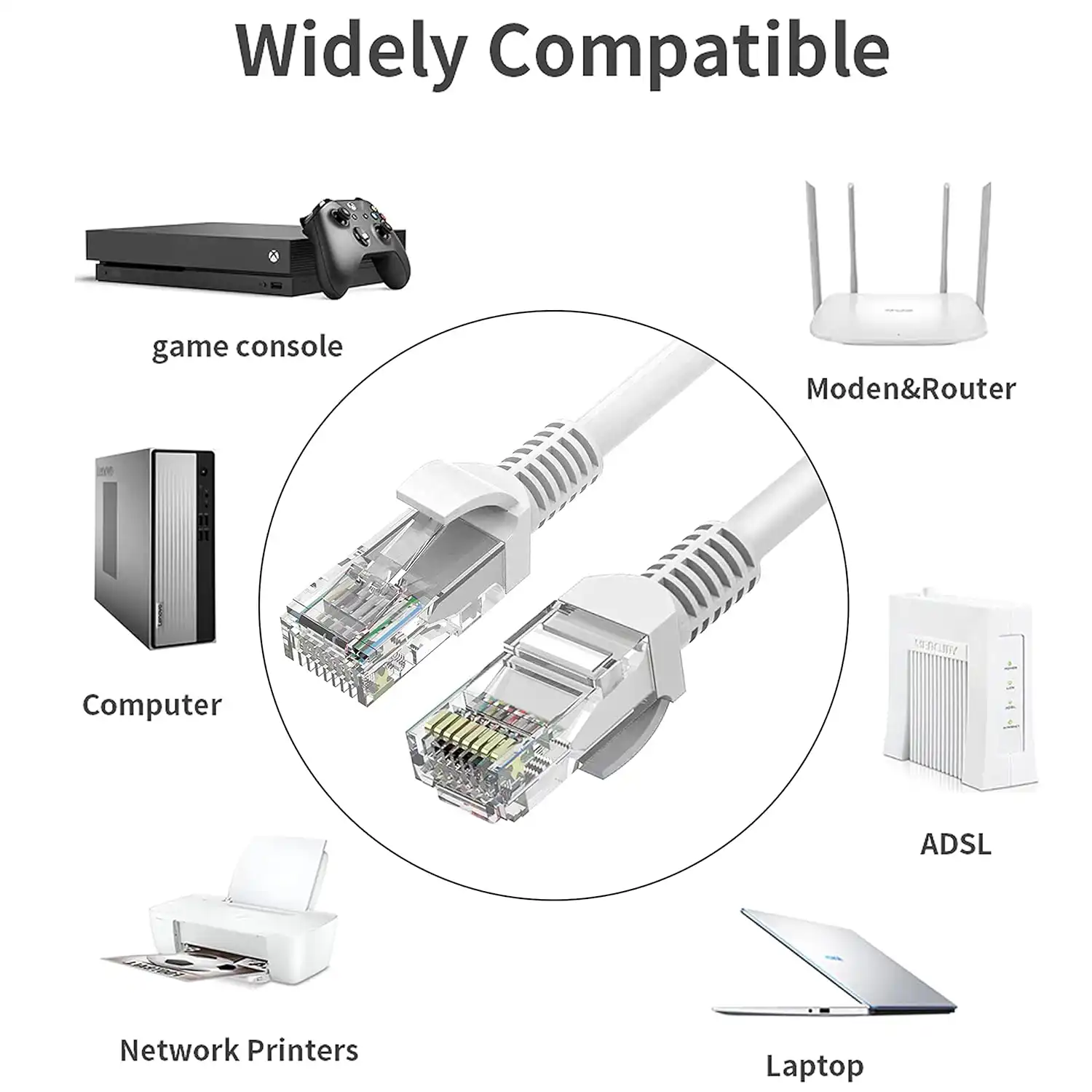 AT 6 Ethernet Cable Patch Cord in Sri Lanka | ido.lk