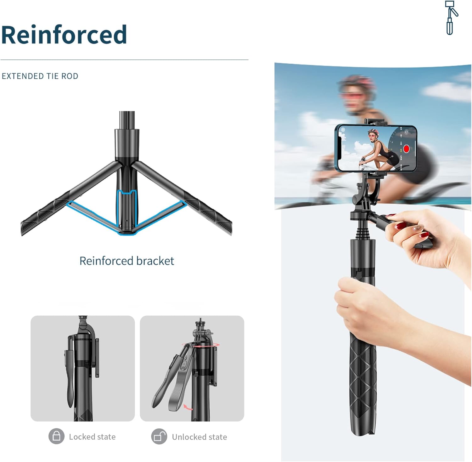 Buy WIWU Krinl Tripod Selfie Stick SE005 Best Price in Sri Lanka | ido.lk