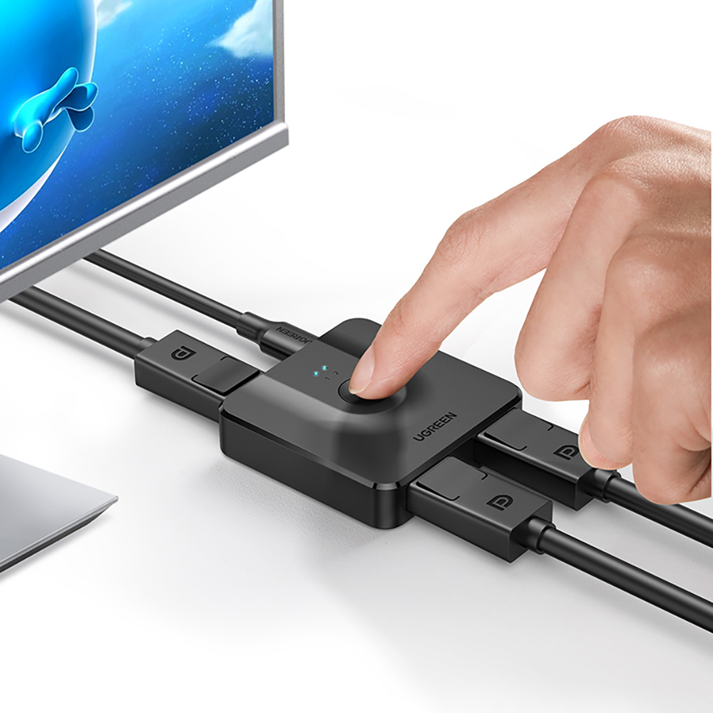 Ugreen DisplayPort Bi-Directional Switch CM430 in Sri Lanka | ido.lk