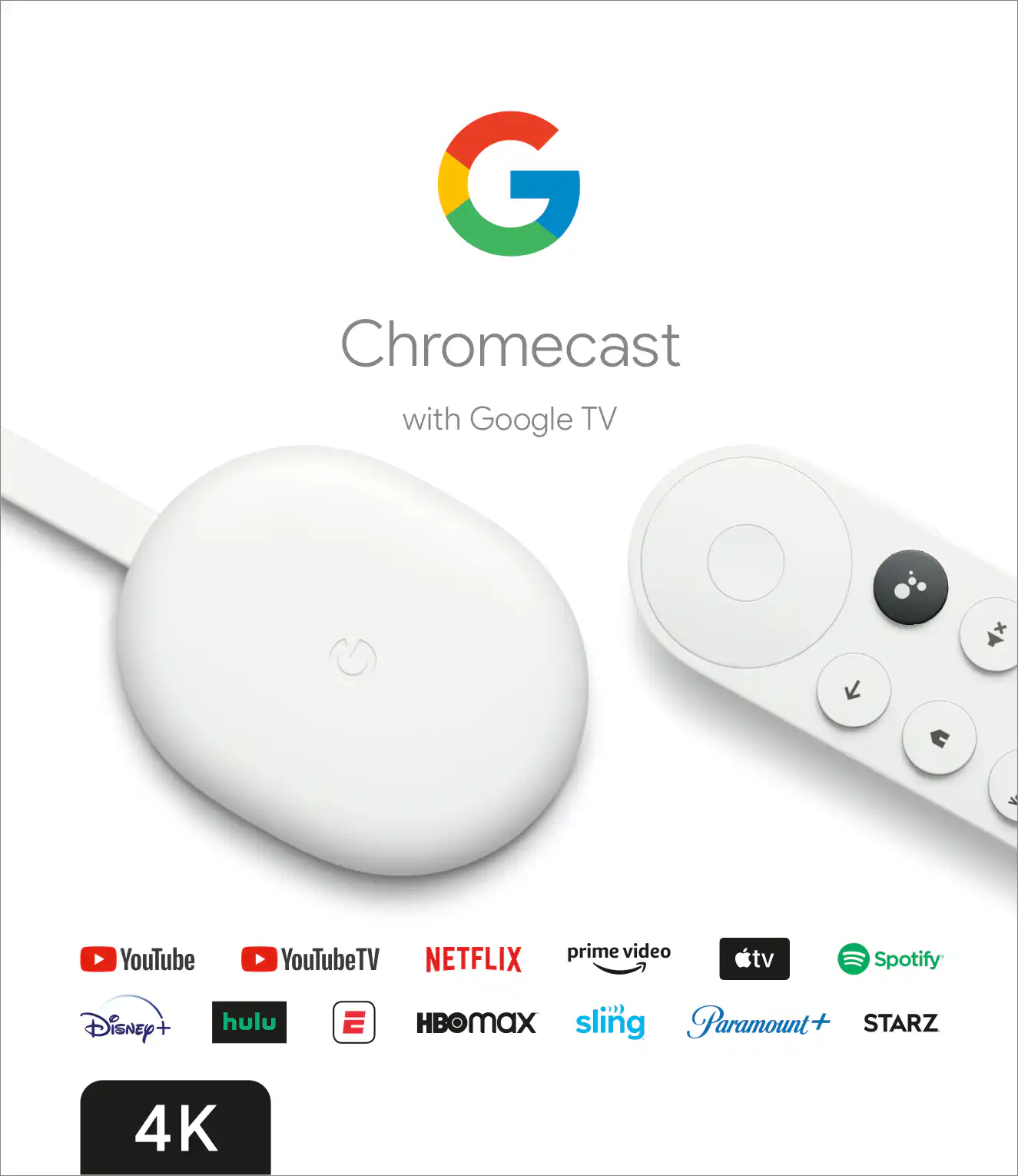 Google Chromecast 4K with Google TV - ido.lk