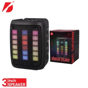 KTS-1897 Mini Bluetooth Speaker 3inch with Mic Port@ido.lk