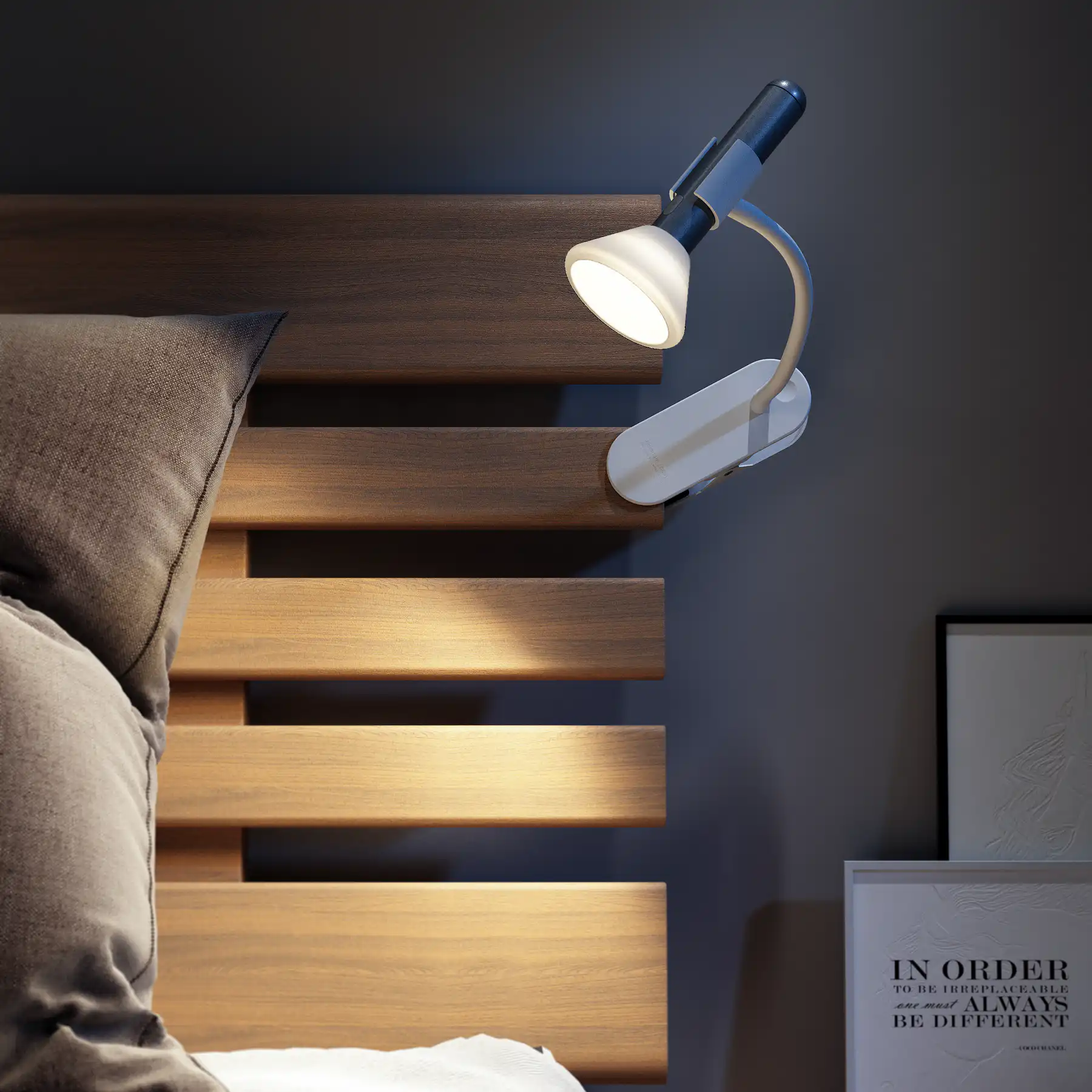 Rechargeable Clamp Reading Light Allocacoc Flashlight Clip in Sri Lanka | ido.lk